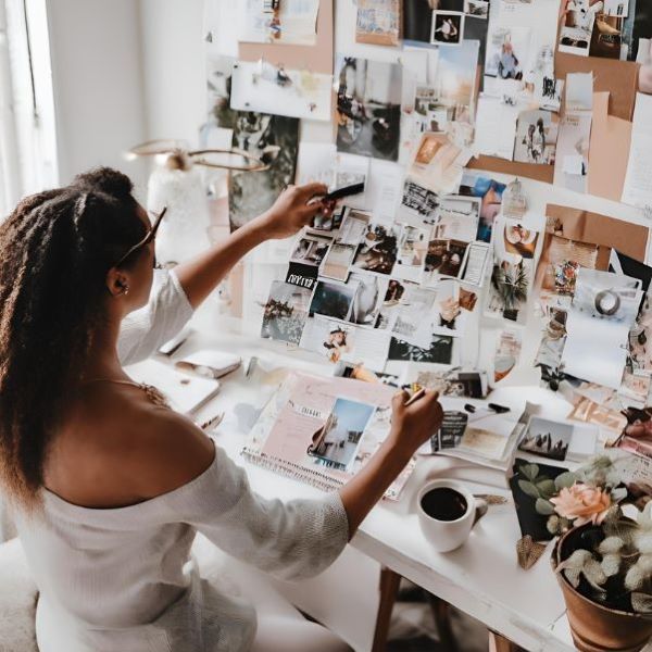 Creating a Vision Board: Visualizing Your Goals and Dreams