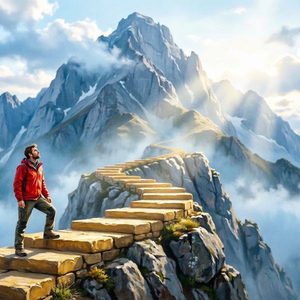 Breaking Large Goals into Small Steps: Staying Motivated with Manageable Tasks