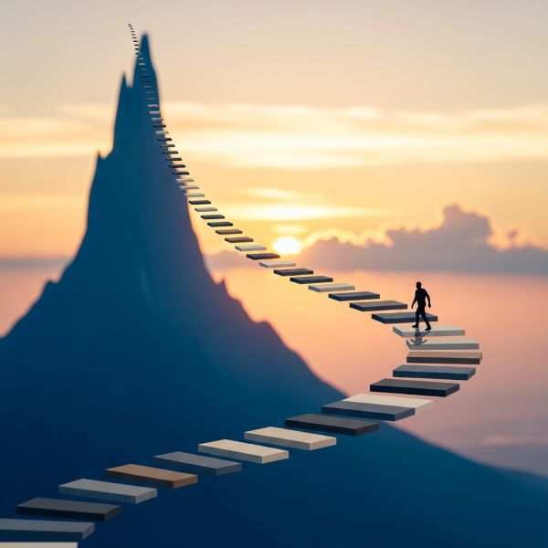 Breaking Large Goals into Small Steps: Staying Motivated with Manageable Tasks
