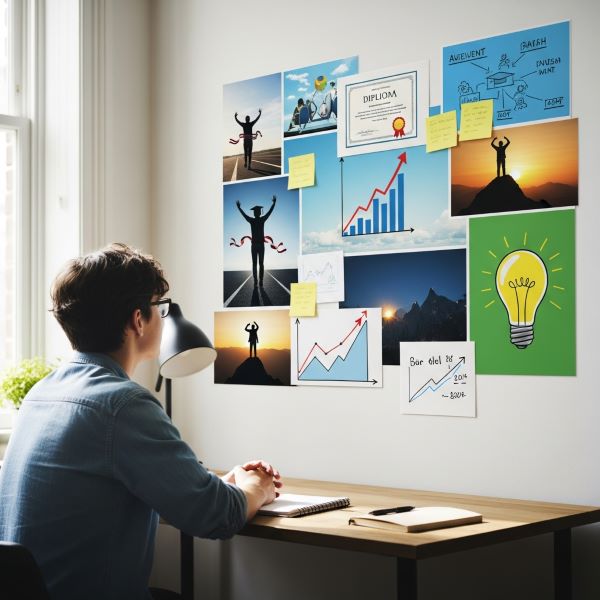 The Role of Visualization Techniques: Picturing Success to Stay Motivated